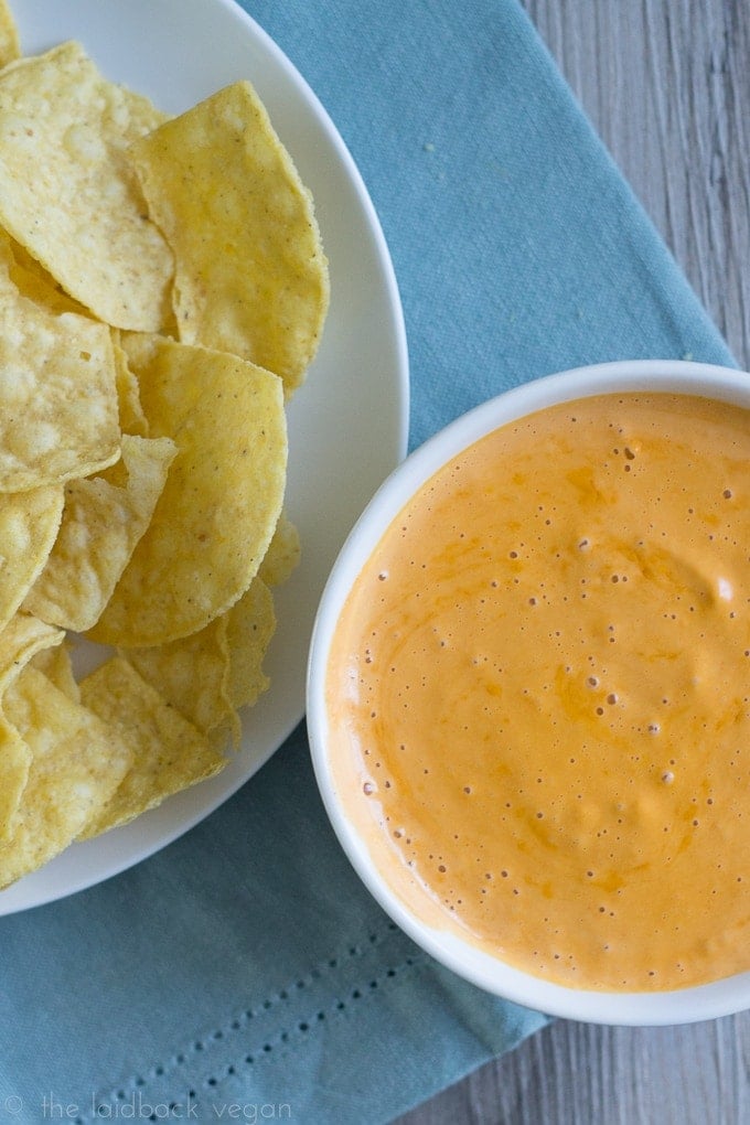 Vegan Nacho Cheese Sauce. An amazing way for vegans to get B vitamins, it'll fool even the most skeptical! So versatile, too.