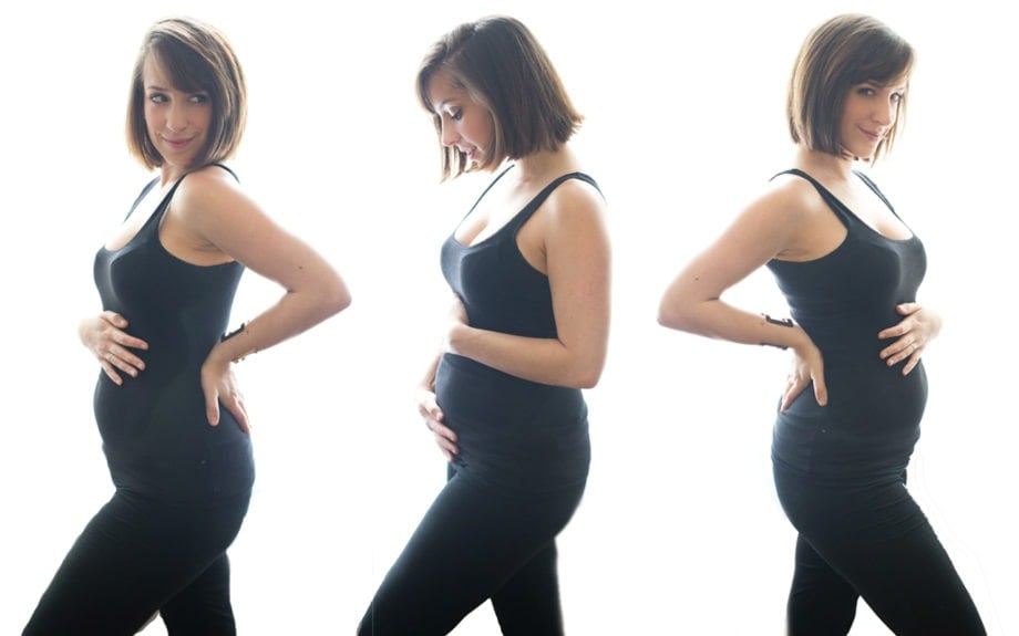17 weeks pregnant bump progression! 40 Aprons