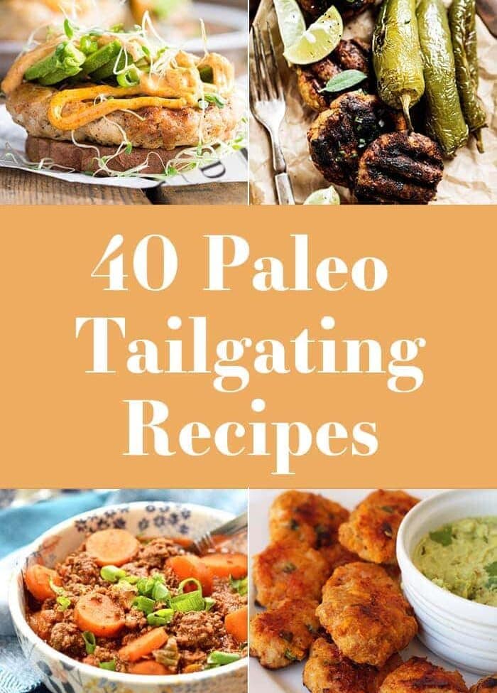 I've compiled the 40 best paleo tailgating recipes to make this football season epic! Dairy-free, gluten-free, grain-free, and refined-sugar-free, these paleo tailgating recipes make awesome snacks and can be combined for a killer game-watching experience. Check out these 40 best paleo tailgating recipes!