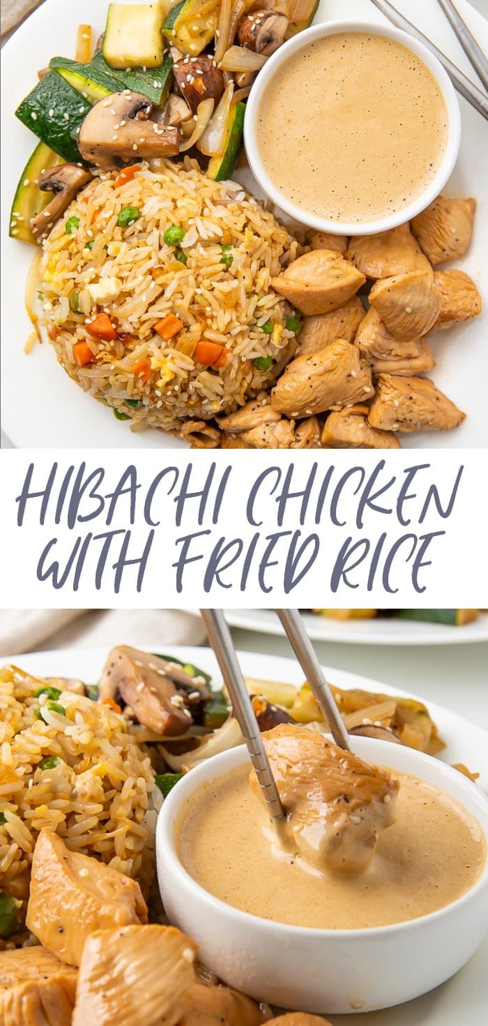 Hibachi Chicken and Fried Rice Pinterest