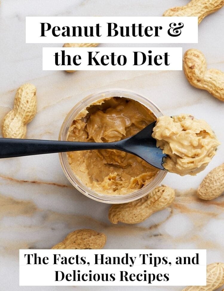 Peanut butter and keto graphic