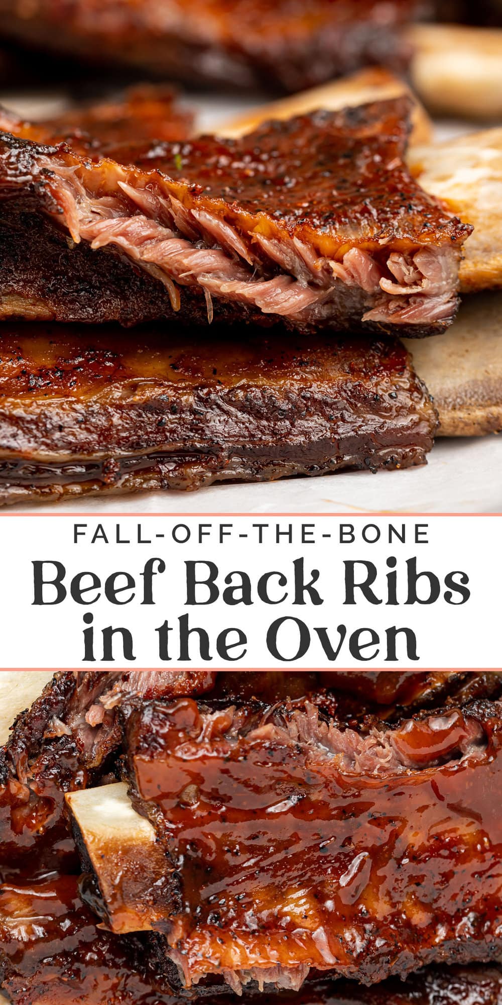 Pin graphic for beef back ribs.